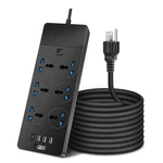 Universal Power Strip With Oulets, 3 Usb And 1 Type C, 6.5FT Extension Cord.... Fixed Price $37.15.