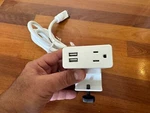 Desk Edge Mount Herman Miller RE04125-1-1-S-98-72 Dual Usb And Single Ac Outlet. Fixed Price $28.99.
