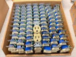 80 New Eaton 270V Ivory 15A Duplex Outlet Receptacles 5-15R 125V Lot Made In Usa. Fixed Price $74.95.