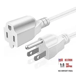Tnp Universal Power Extension Cord Cable Strip (10 Ft) - 3 Prong White. Fixed Price $19.22.