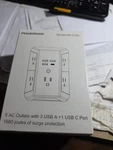 Usb Wall Charger Poweriver HR-519A White New In Box. Fixed Price $19.99.