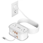 Beva Travel Power Strip, Flat Plug With Retractable Usb Cable, .... Fixed Price $29.35.