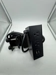 Uplift Desk Clamp On Or Under Mount Power With Usb Black. Fixed Price $60.00.