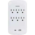 Prime Wire & Cable White 15A 6-OUTLET Surge Tap With Usb-a Usb-c PBSU072-A. Fixed Price $29.99.