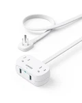 Anker Usb Power Strip Small With 2 Outlets And Charger White. Fixed Price $21.63.