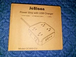 Jcblaon Surge Protector Power Strip, 8 Outlets With 4 Usb PORTS(2 C) White. Fixed Price $19.99.