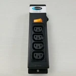 Conntek Well Shin Power Strip 4-PLUG Outlet WS-046-0-4 10A 250V W/ 6' Cord. Fixed Price $20.00.