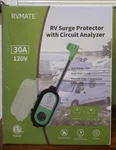 Rvmate Surge Protector With Circuit Analyzer (30 AMP/120V). Fixed Price $45.00.