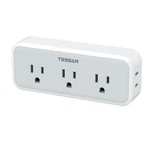 Multi Plug Outlet Extender, Tessan Surge Protector Wall Splitter With 5 Ele. Fixed Price $25.37.