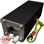Tupavco Gigabit Poe++ Ethernet Surge Protector RJ45 Lan CAT6. Fixed Price $106.99.