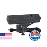 Desk Clamp Power Strip With 65W Usb-c&usb Ports 3 Ac Outlet, Nightstand Edge. Fixed Price $49.87.