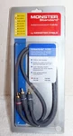 Monster 1100-1M Interlink Shielded Audio Cables 24K Jacks Nos. Fixed Price $18.99.