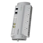 8-OUTLET Telco Coax 1125J Av Surge Protector Power Strip 6-FT Cord Angled Plug. Fixed Price $78.99.