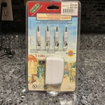 1998 Lemax #94443 Village Power Adapter Charger Volts W/ Output Jacks Nos. Fixed Price $8.44.