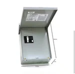 50 Amp 240V Outdoor Metallic Spa Panel Disconnect With Gfi - Ul Listed. Fixed Price $95.00.