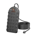 Power Strip, 24 Ac Outlets (1875W/15A) With 6 Usbs (2 Usb-c Ports),... Fast Ship. Fixed Price $41.53.