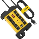 10-OUTLET Surge Protector Power Strip, 15FT CORD/2800 Joules With Usb. Fixed Price $36.99.