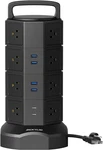 Power Strip Tower Surge Protector, 16 Outlets Usb (2 C) Charging Station,. Fixed Price $75.58.