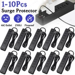 Lot Wall Mountable Usb Surge Protector Power Strip With Ports 4 Outlet Plugs. Fixed Price $14.83.
