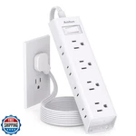 Flat Plug Power Strip, Ultra Thin Extension Cord - Addtam 12 Widely Ac 3. Fixed Price $20.00.
