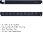 Cyberpower CPS1215RM Rackmount Surge Protector Pdu 10 Outlet 15FT Cord. Fixed Price $46.80.