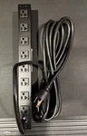 Cyberpower Pdu Rackbar Surge Protector 120V 20A Outlet 1U 15FT RKBS20ST4F8R. Fixed Price $60.00.
