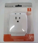 Belkin Surge Protector One Outlet Model F9H101ACW General Electronics. Fixed Price $7.98.