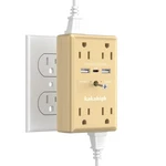 Gold Outlet Extender With Screw, Brass 1680J Surge Protected, Cha.... Fixed Price $27.69.