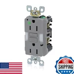 Leviton 15A-125V Hospital Grade Tamper-resistant Guide Light Duplex Self-test. Fixed Price $43.72.