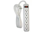 Clear Power 6 Outlet Strip, 8 Ft. Fixed Price $29.95.