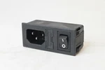 Qualtek Power Jack Switch Input Module Fused Panel Mount IEC320 120V 250V 6A. Fixed Price $10.99.