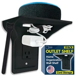 Beratek Power Perch Wall Outlet Shelf With Cord Storage Strap - Declutter & R.... Fixed Price $29.32.