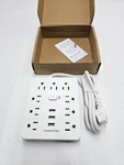 Transton Power Strip Surge Protector Usb Charger 9 Outlet 5' Cord TT-PS03. Fixed Price $17.49.