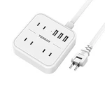 Tessan Extension Cord 1.5M Usb Outlet Power Strip 3 Ac Ports Table Tap Oa. Fixed Price $37.52.