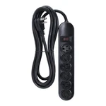 Uninex 9FT 6-OUTLET Power Strip, Black Feet,. Fixed Price $29.54.
