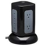 6-OUTLET 4-USB Port 1800J Surge Protector Tower 8-FT Braided Cord. Fixed Price $85.99.