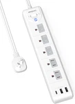 2 Prong Power Strip, Wrxdmc To 3 Outlet Adapter, 5FT Extension Cor. Fixed Price $22.15.