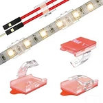 Atb- 100 Pack Led Strip Light Mounting Brackets, Self-adhesive & Screw-in Dua.... Fixed Price $14.13.