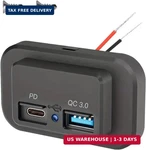 Zimisi 12V 24V Rv Usb Outlet, QC3.0 Port & Pd Type-c Quick Charge. Fixed Price $17.97.