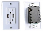 Rv Designer S850 Ac Dual Outlet W/ Cover & 2 Usb Charge Ports, White. Fixed Price $57.42.