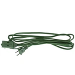 Northlight 9 Ft Green Indoor Extension Power Cord With 3-OUTLETS And Safety Lock. Fixed Price $11.49.