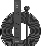 Flat Extension Cord 15 Ft, Ultra Thin Under Carpet, Rug, Do. Fixed Price $41.95.