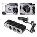 Car Charger Splitter 3-PORT Dc Socket Power Strip Adapter Outlet For Phones. Fixed Price $16.53.