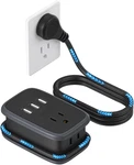 Travel Power Strip With Usb Ports, Portable Small 3FT Wrapped. Fixed Price $28.82.