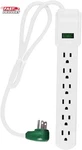 Power By Gogreen Outlet Surge Protector, 2.5' Cord, White (GG-16103MS). Fixed Price $27.17.