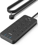 Anker Power Strip With 3 Usb Ports, Surge Protector 10 Ft, Black. Fixed Price $57.99.