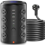 Power Strip Tower With 16 Outlets And Ports (2 Usb-c), Tentrend 1875W 1.... Fixed Price $28.41.