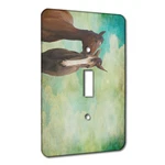 Elements Of Space Horses Ethereal Side Metal Wall Plate Switch Decora. Fixed Price $10.99.