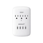 Oviitech Multi Outlet Wall Mount Adapter Surge Protector With (4.... Fast Ship. Fixed Price $21.21.
