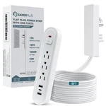 Sakerplus Concealer Power Strip-outlet Cover Extender OUTLETS-8FT Flat. Fixed Price $76.16.
